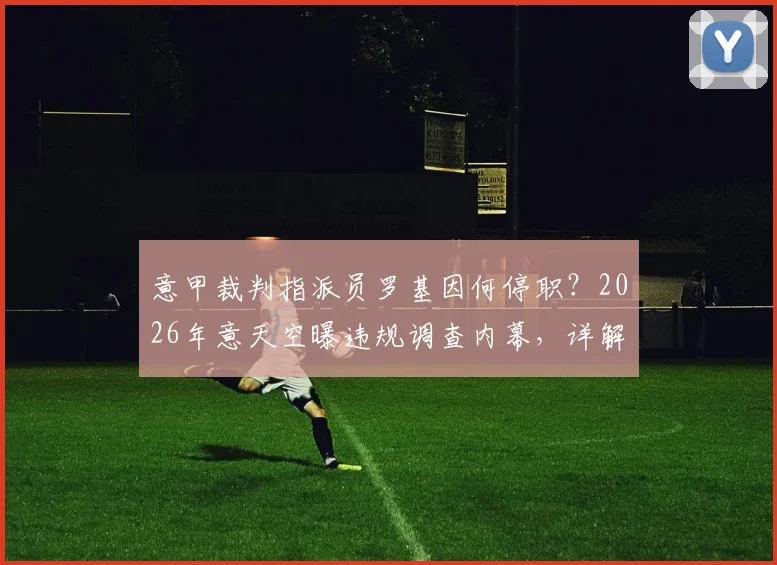 意甲裁判指派员罗基因何停职？2026年意天空曝违规调查内幕，详解裁判指派流程与职责